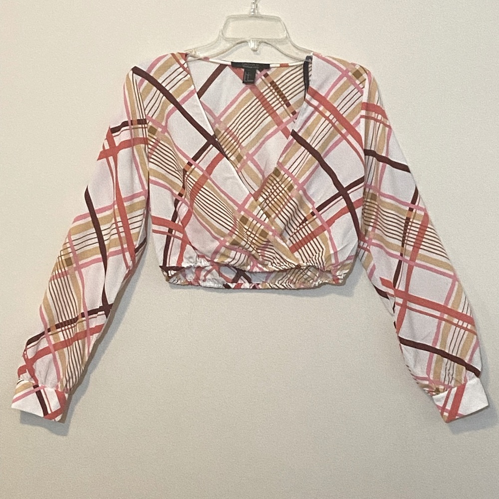Forever 21, pink and white shirt